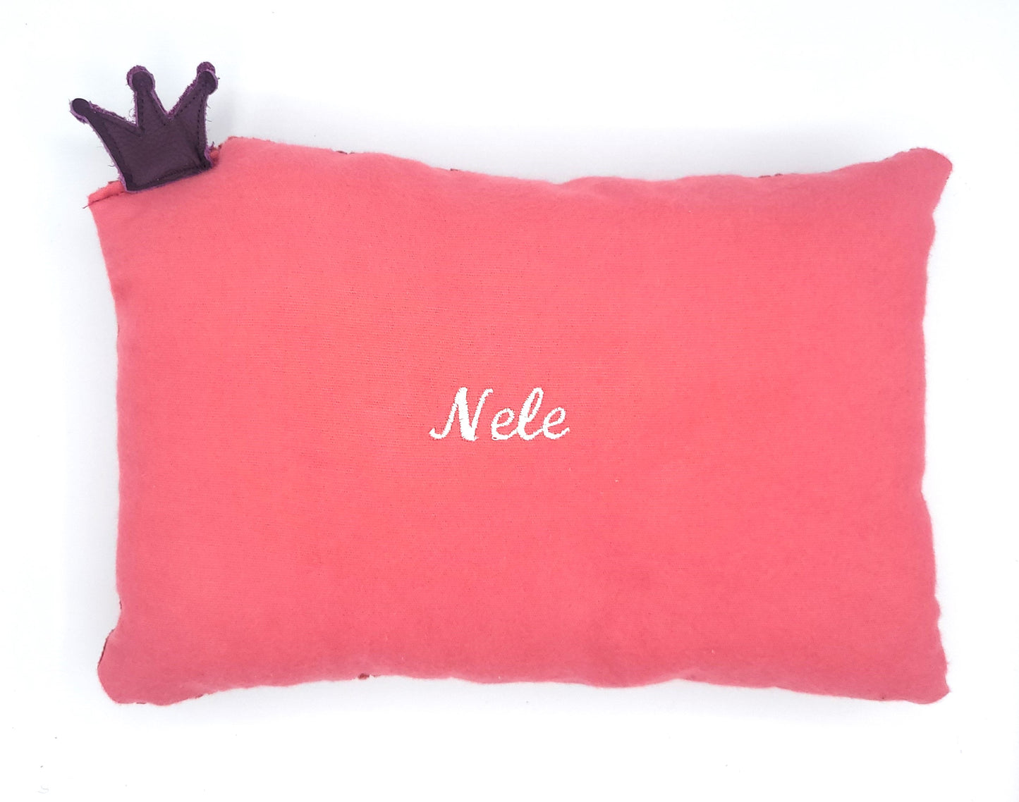 personalisierbares Kissen Rosa