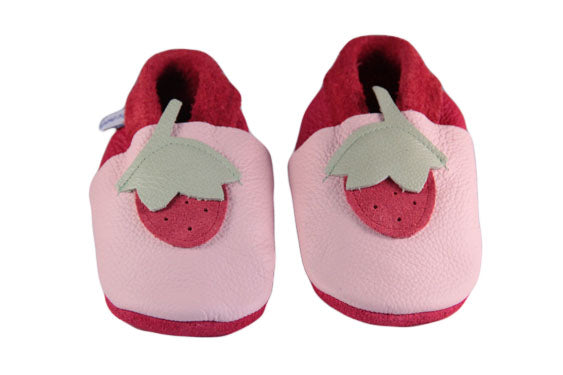 Krabbelschuh Erdbeere