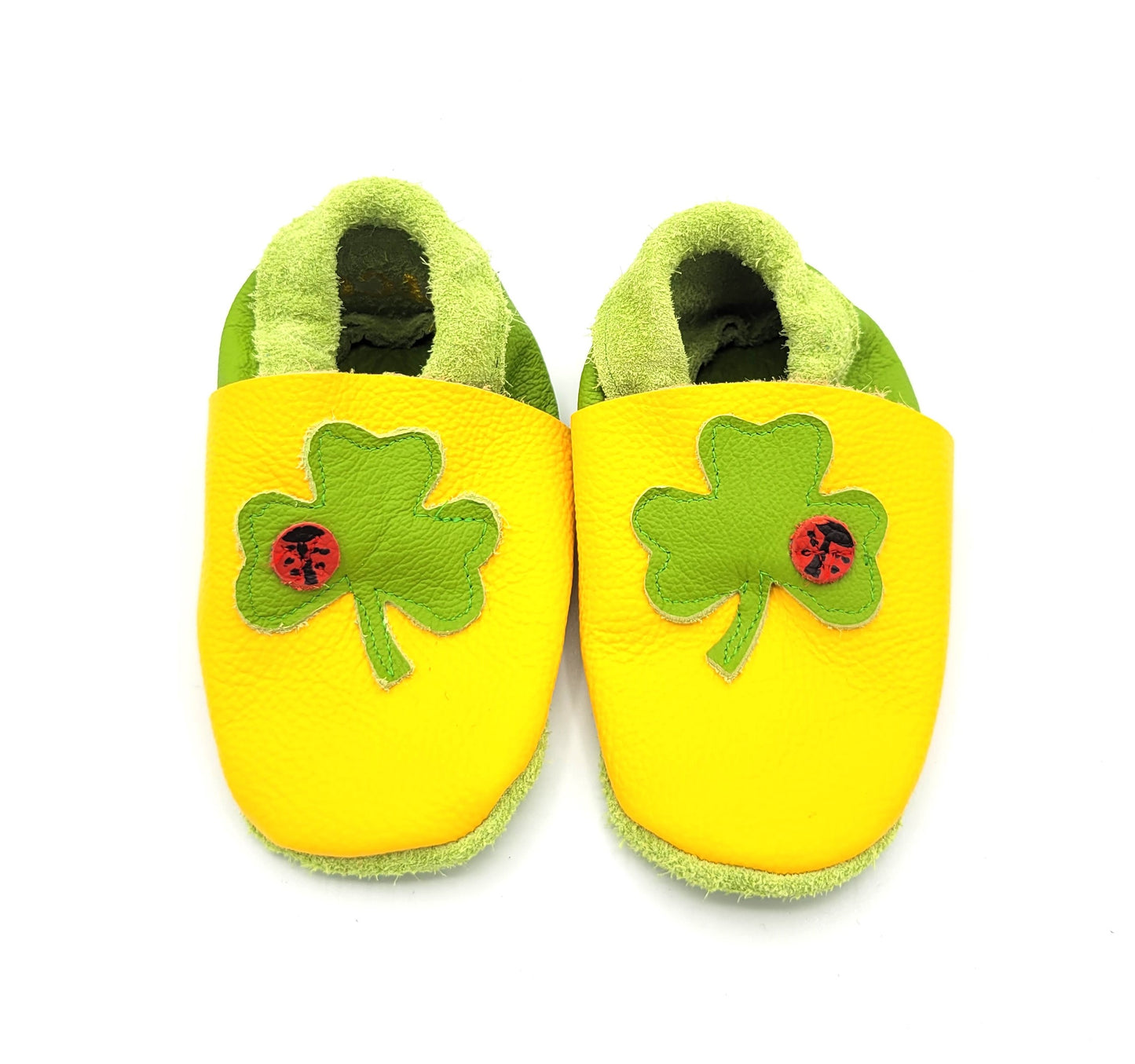 Krabbelschuh Kleeblatt