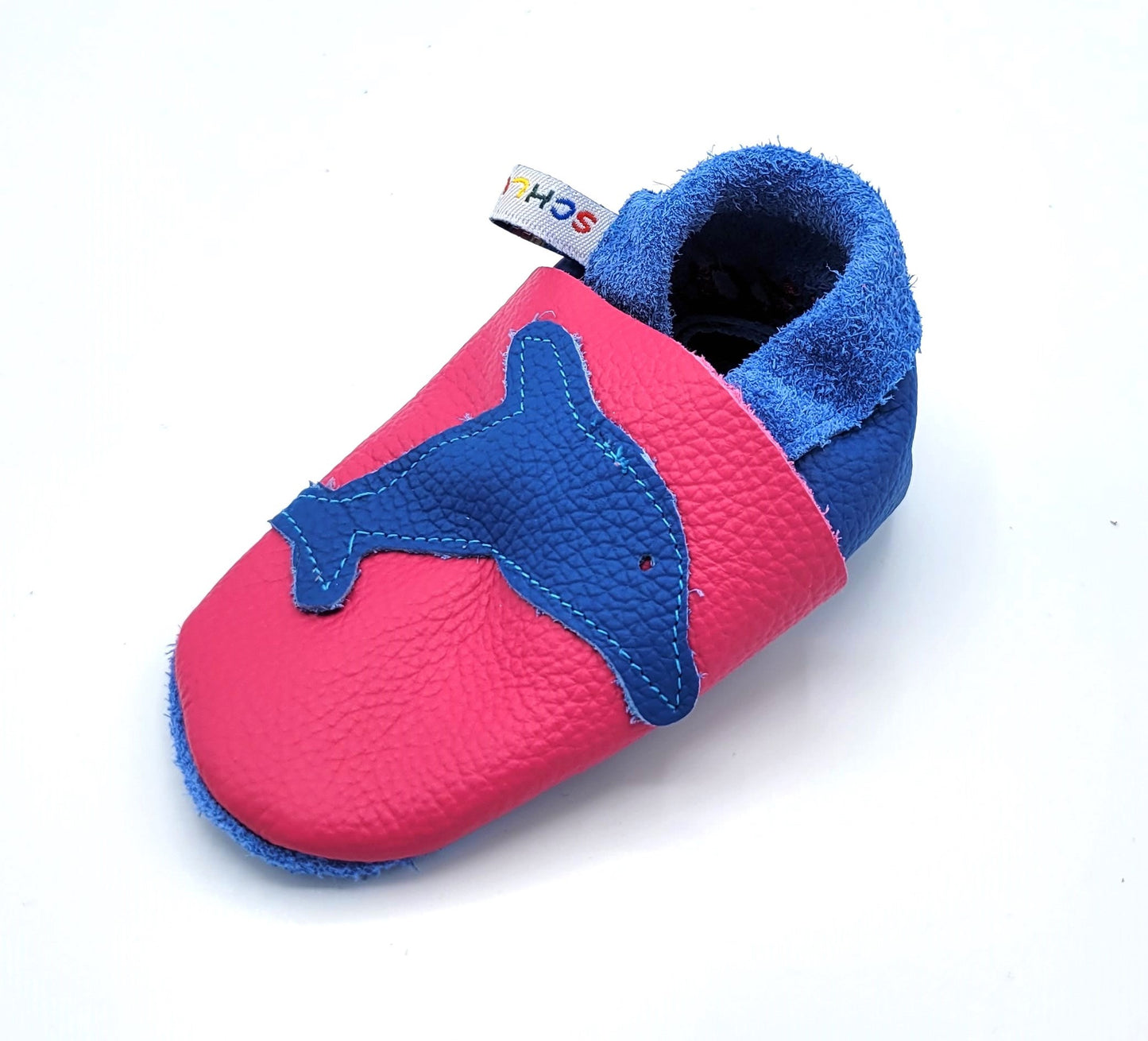 Krabbelschuh Delfin
