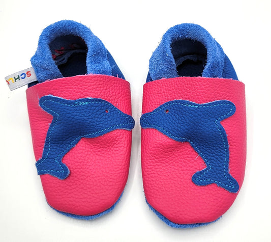 Krabbelschuh Delfin