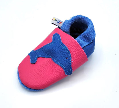 Krabbelschuh Delfin
