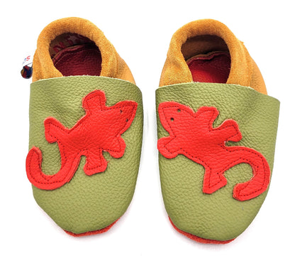 Krabbelschuh Eidechse